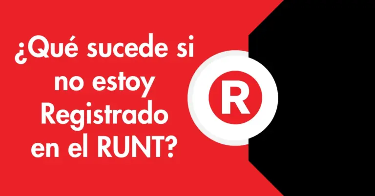¿Qué sucede si no estoy Registrado en el RUNT?